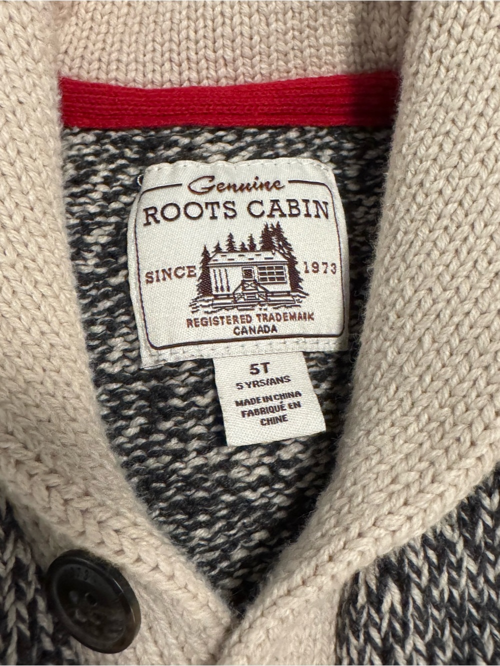 KIDS Roots Cabin Sweater - Picture 2 of 5